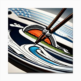 Japanese Chopsticks Canvas Print