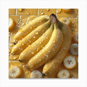 Yellow Bananas Canvas Print