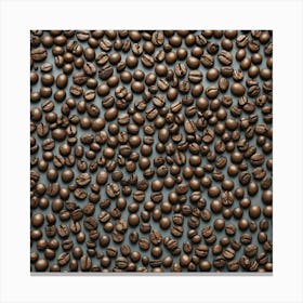 Coffee Beans Background 4 Canvas Print