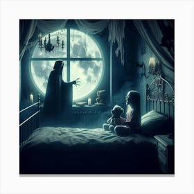 Ghosts In The Night Canvas Print