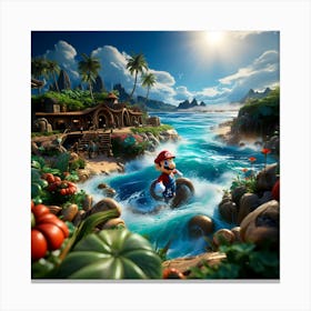 Mario Bros 26 Canvas Print