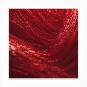 Red - Close Up Canvas Print