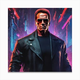 Terminator 4 Canvas Print
