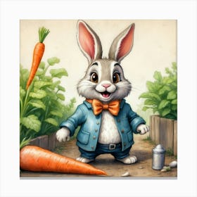 Bunny Rabbit 20 Canvas Print