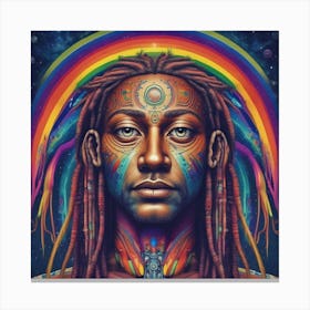 Rainbow Man 2 Canvas Print