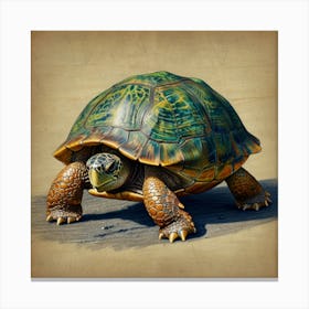 Turtle 12 Canvas Print