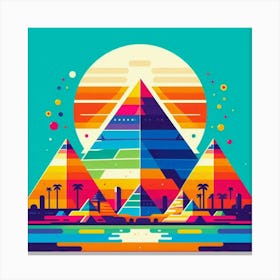 Great Pyramid Of Giza 1 Canvas Print