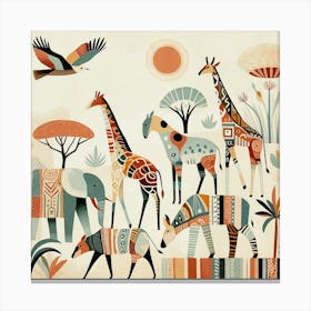 Lush Wildlife 06 Canvas Print