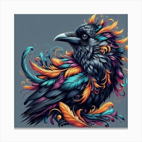 Crow 3 1 Canvas Print