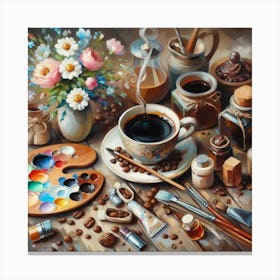 Cup of Coffee 2 Canvas Print
