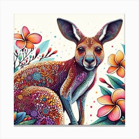 Kangaroo 6 Canvas Print