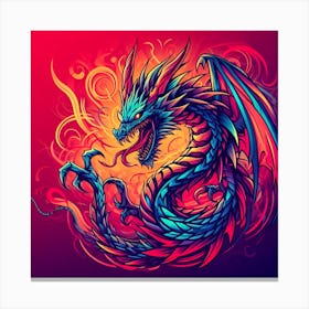 Dragon Design 2 Canvas Print