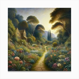 Garden Path 17 Canvas Print