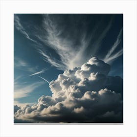 Cloudy Sky Canvas Print