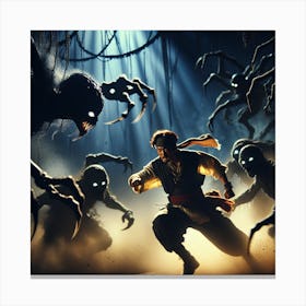 Shadow Canvas Print