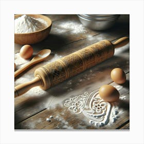 Rolling Pin Canvas Print