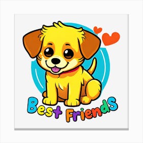 Best Friends Canvas Print