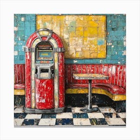 Jukebox Canvas Print