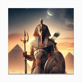 Egyptian Warrior 1 Canvas Print