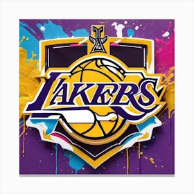 Los Angeles Lakers Logo Canvas Print