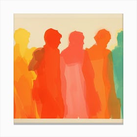 Group Of People Canvas Print