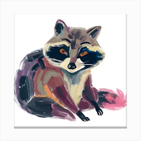 Raccoon 01 Canvas Print