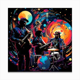 Jazz Band Canvas Print