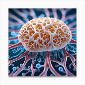 Cancer Cell 7 Canvas Print