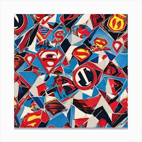 Superman Canvas Print