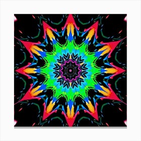 Psychedelic Star 22 Toile