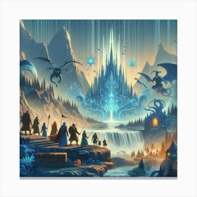 Lord Of The Rings 27 Canvas Print