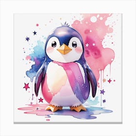 Cute Penguin Canvas Print