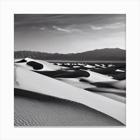Death Valley Sand Dunes 1 Canvas Print