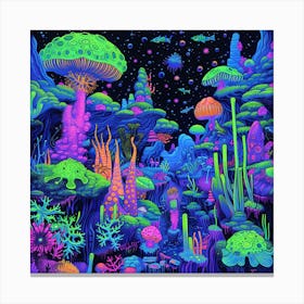 Psychedelic Painting 6 Canvas Print