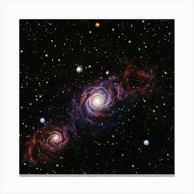 Spiral Galaxy 7 Canvas Print