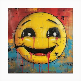 Death by Happiness Canvas Print