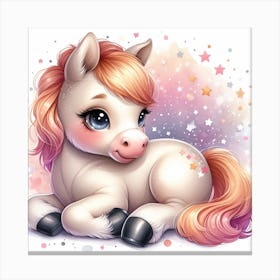 Little Pony Canvas Print