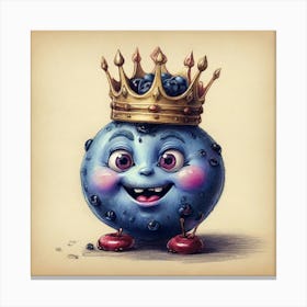 Blueberry King Canvas Print