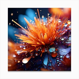 Abstract Flower 1 Canvas Print