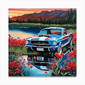 Ford Mustang 11 Canvas Print