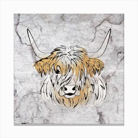 Highland Cow Canvas Print