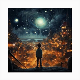 Starry Night 3 Canvas Print