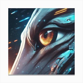 Eye Of The Dragon 2 Canvas Print