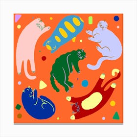 Kitties Canvas Print