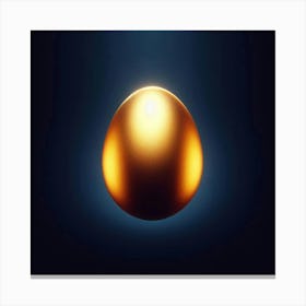 The Golden Egg: A Symbol of Wealth, Power, and Immortality Canvas Print