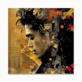 Robert Pattinson Canvas Print