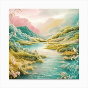 Flora And Fauna Canvas Print