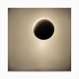 Eclipse Of The Sun Canvas Print