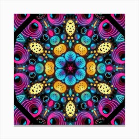 Psychedelic Mandala 41 Toile