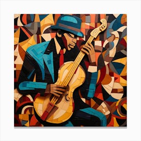 Jazz Musician 18 Canvas Print